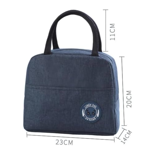 Bolsa Térmica para Alimentos, Lancheira à Prova de Vazamentos, Reutilizável para Adultos e Crianças,