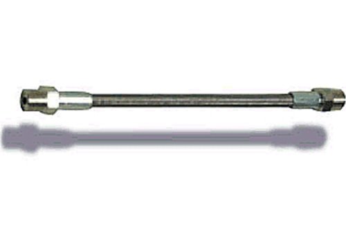 Stainless Steel Paintball Braided Hose Line - 6 Inch