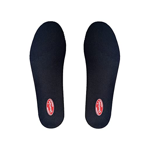 Palmilha Comfort+, Preto/Laranja, Tamanho 37, Qualypé