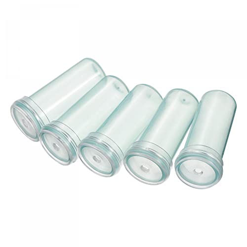Lot De 8 Tubes à Fleurs Avec Ventouse - Vase Mural Transparent | Pour Arrangements Floraux Créatifs