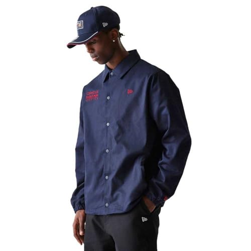 Chaqueta Red Bull Racing New Era XL cazadora deportiva con botones de F1