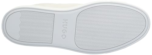 HUGO Men's Essential Cupsole Suede High Top Sneaker4