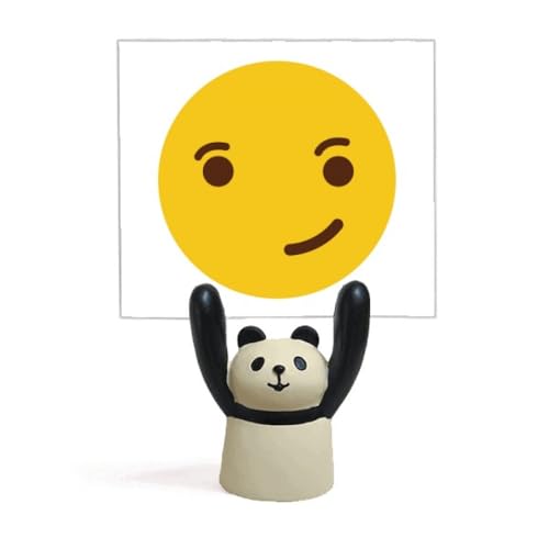 Support de mémo en ligne panda mignon pour organisation de bureau