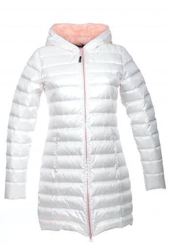 Preisvergleich Produktbild alvivo Damen Women's Minsk Daunenjacke Weiß / Grau XXL