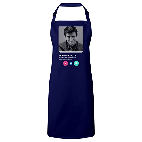 Tablier Norman Bates lavable pour cuisiner proprement sans taches