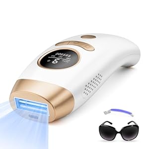 Aopvui Laser Hair Removal Device for Women and Men, IPL Permanent Hair Remover 999900 Flashes for Arm Leg Back Whole Body Us