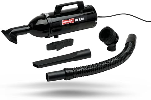 MetroVac VM6B500 VAC N GO Hi Performance Hand Vac - Powerful Home & Automotive Vacuum & Air Duster - Portable Office & Car Cleaning Supplies