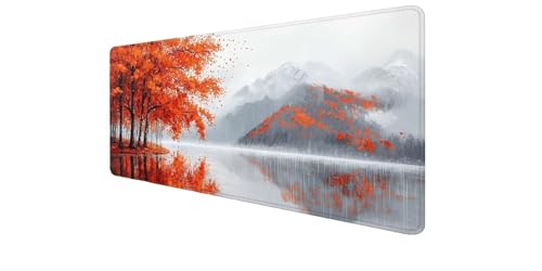 Tapis de souris gaming XXL 1000x500 sous-main antidérapant bureau