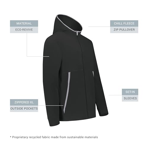Image of Augusta Sportswear Men's Chill Fleece 2.0 Full Zip Hoodie