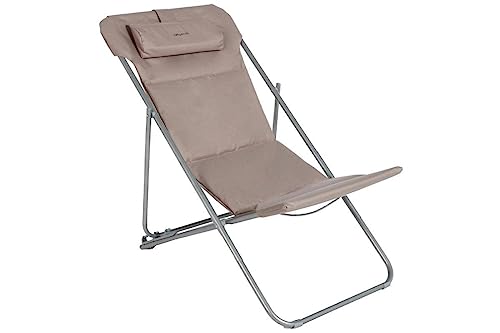 Chilienne Bilbao Taupe Hesperide avec structure pliante multiposition