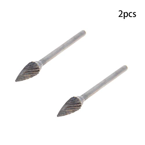 Fresas Rotativas de Carburo de Tungsteno Utoolmart 3mm 6mm Pack 2 miniatura 3