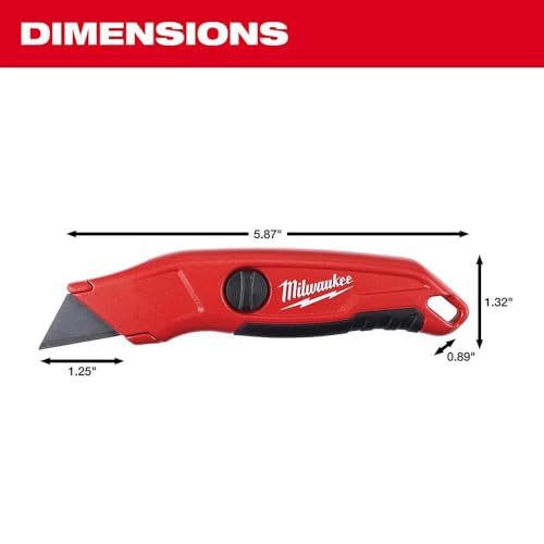 Milwaukee 48-22-1901 Fastback Press and Flip Utility Knife with Belt Clip and Onboard Wire Stripping (Set of 4) - image 8
