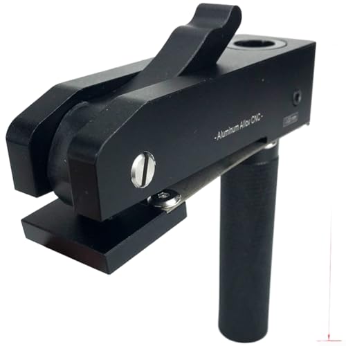 Abrazadera de aleación de aluminio para carpintería de 19 mm y 20 mm con prensatelas ajustable 2