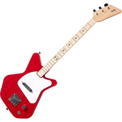Loog Pro Electric Guitars Red Kindergitarre