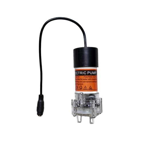 Image of Electric Water Transfer Pump, 110V Speed Adjustable, 2L/Min Flow Rate, Self Priming for Ice Maker, Coffee Machine, Water Cooling, Wine and Beer Bottling