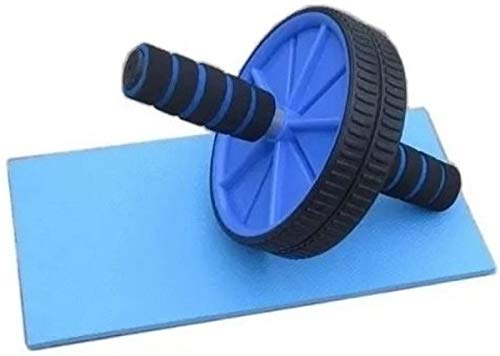 Roda Abdominal Tapete Treino Fit Wheel Crossfit Rolo Lombar