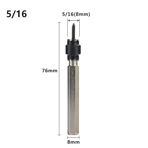Broca para remoción de soldadura por puntos, doble cara, punta de carburo, acero inoxidable, herramienta para reparación de paneles carrocería y uniones soldadas (broca para soldadura 8 mm) miniatura 2