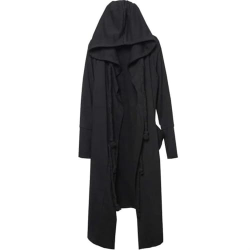 Manteau long homme style gothique pour créer un costume de danse asymétrique