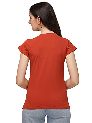Image of DHRUVI TRENDZ Women Tops | T Shirt for Women | Tops for Jeans for Women | Western Tops for Women Stylish | T-Shirt for Women