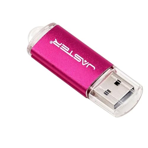 Colorida unidad flash USB de 64 GB, llavero gratis, 32 GB, memoria de regalo de negocios, color negro, rojo, morado (8 GB, rosa)