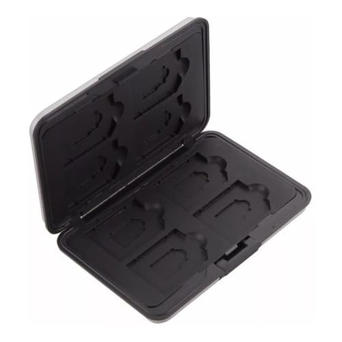 Estojo de Alumínio Prateado para Cartões Micro SD Proteção Elegante