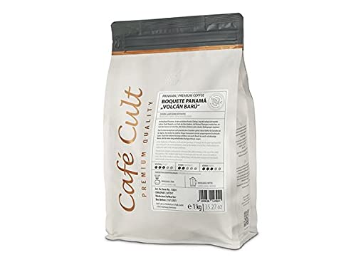 NEU Café Cult Kaffee Volcán Barú "Boquete Panamá" in 1 kg Tüte, ganze Bohne