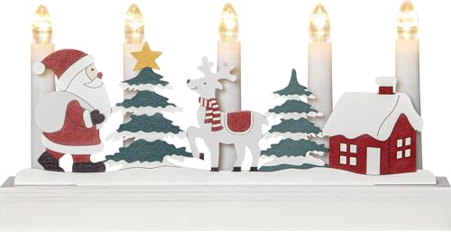 Star Trading Kerzenleuchter Billy, Kerzenhalter, LED,...