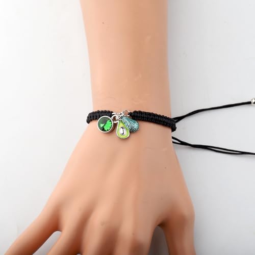 CENWA Avocado Charm Adjustable Bracelet Fruit Avocado Earring Jewelry for Avocado Lovers2