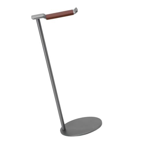 BONKZEBU Stojak na Słuchawki Uchwyt na Zestaw Słuchawkowy do Gier ze Stopu Aluminium Stojak na Słuchawki z solidną podstawą 10 Cm Stylowy Organizer na Biurko do Domowego Studia (Szary)