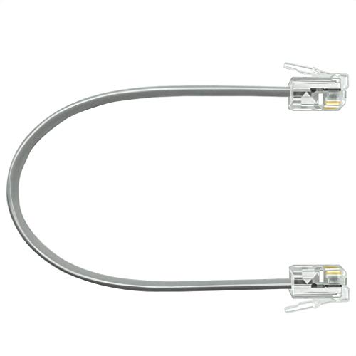 6 Inch Telephone Cord Short RJ11 6P4C Male to Male