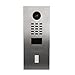 Produktbild DoorBird D2101FV EKEY IP Video Türstation | Video-Türsprechanlage mit 1 Ruftaste, Aussparung für ekey Fingerabdruckleser, RFID, HD-Video, Bewegungssensor, in Edelstahl V2A