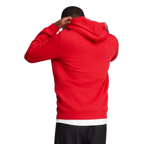 Image of PUMA Mens Essentials No. 1 Logo Hoodie Casual Outerwear Casual - Black