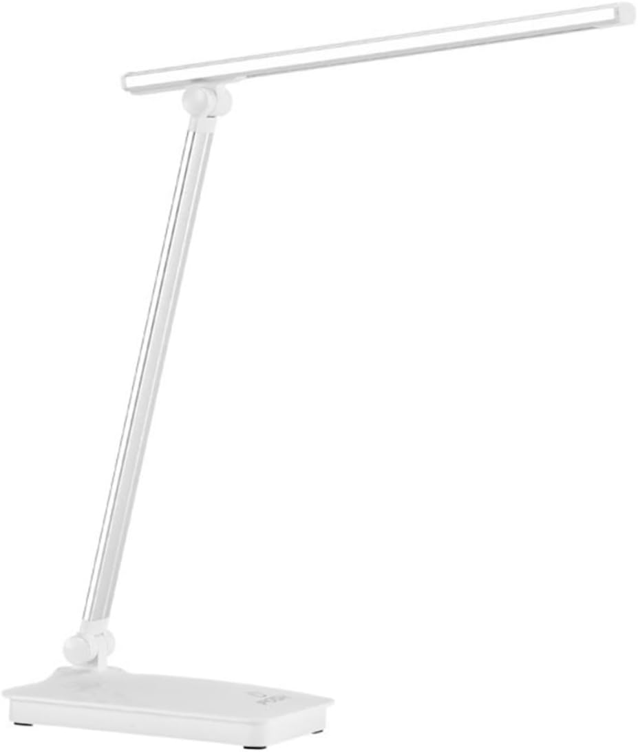 Rechargeable Led Desk Lamp Brightness USB Charging and Light Reduction Modern for Home Office and Study Silver