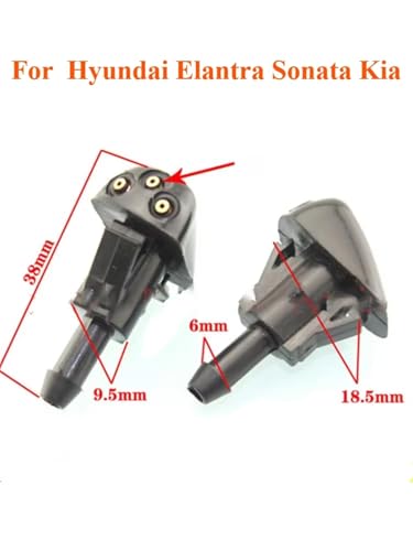 Gicleur lave-glace Hyundai Accent pulvérisation grand angle