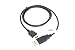 Produktbild vhbw USB-Daten Ladekabel passend Samsung GT-E1170i, GT-E1182, GT-E1190, GT-E1230, GT-E1310B, GT-E2152, GT-E2230, GT-E2330 Handy, Smartphone, Telefon
