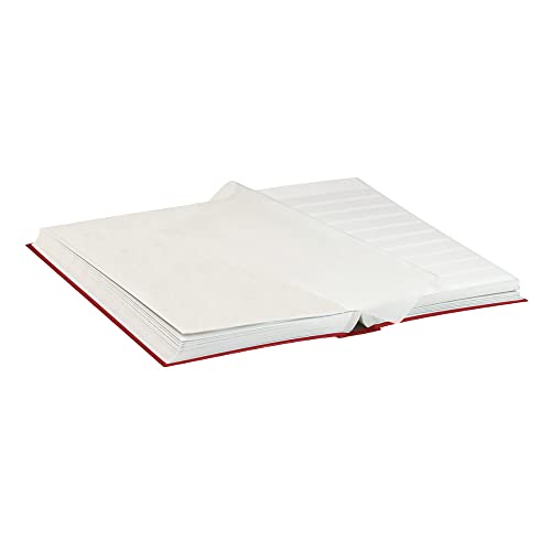 Classeur pour timbres à double page blanche LINDNER reliure rouge - 3