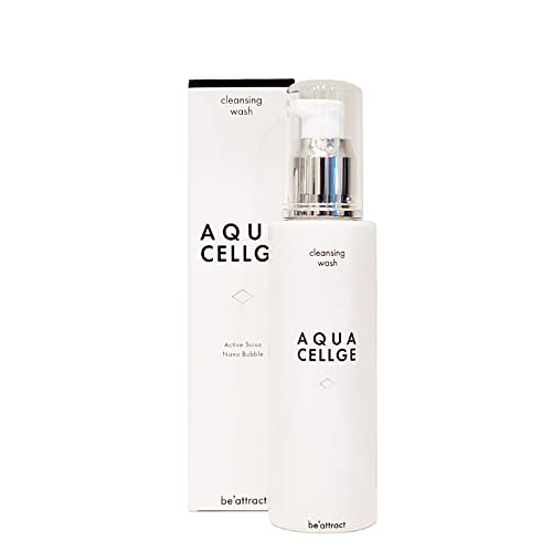 AQUACELLGE CLEANSING&WASH ナノバブル＋還元水のジェル洗顔 水素が可能にした新しいスキンケアのサムネイル