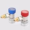 MeevrgR R-134a to R-1234yf Adapter Set – Manual Adjustable Connector Copper/Aluminum/Steel Construction Quick-Connect for AC Service #2