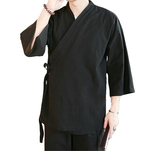 Costume antique homme pour méditation et tenue traditionnelle zen
