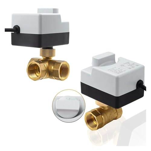Válvula de bola motorizada de 3 cables para un control eficiente del agua 2