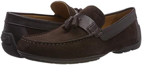 Geox Men's U Moner A Mocassins, Brown Brown Coffee C0183, 9 | Image 6