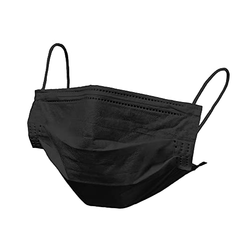 Caixa C/ 50 Mascaras Pretas 3 Camadas Não Hospitalar - HC367