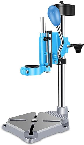 Drill Press Stand for Hand Drill, Benchtop Drill Press Floor Standing for Drill Workbench Repair Tool, Multifunctional Rotary Tool Support Stand for Drilling Collet