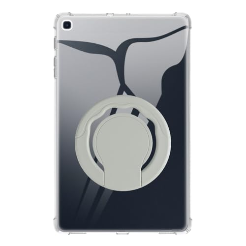 Étui Samsung Galaxy Tab A 10.1 2019 antichoc TPU transparent support béquille anneau 360