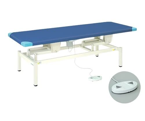 電動昇降マッサージベッド（有孔)長さ185x幅75x高さ51～88cm ブラウン