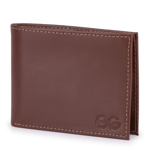 Carteira Masculina Slim Pequena Luxo Couro Legítimo Social (marrom)