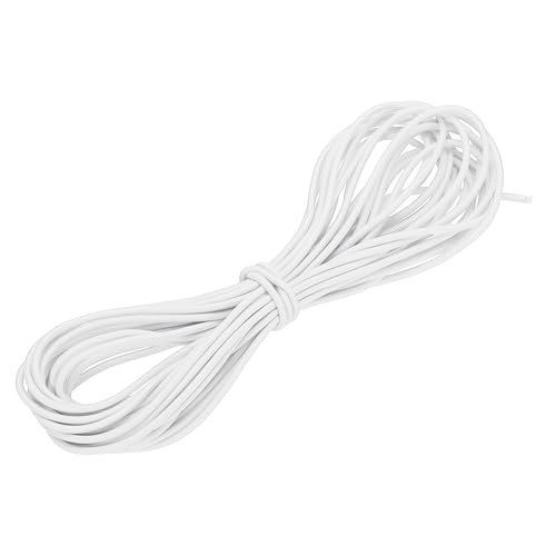 Olive Green Marine Grade Elastic Shock Cord Bungee Rope, 1/8 Inch Diameter And 33 Feet Long, Suitable For DIY Projects, Sewing, Tie Downs, Tent Poles,_desvips.com