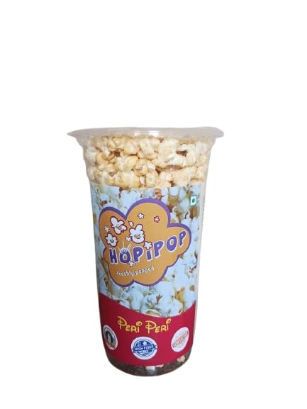 Hopipop Peri Peri Tubs Popcorn | Spicy & Tangy Flavoured Ready-to-Eat Snack (Pack of 4)-picture-17