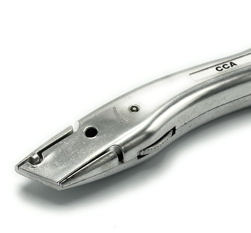 CCA Silver Carpet Cutter Tool with Black Holder for The Professional and DIY Installer 5 CCA Silver Carpet Cutter Tool with Black Holder for The Professional and DIY Installer - Image 5