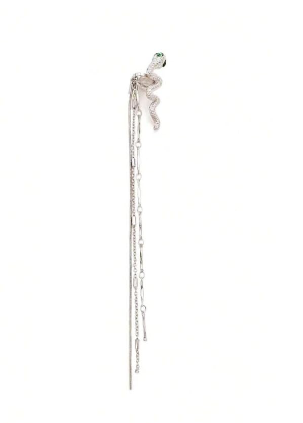 See full amazon price history chart for Ruvee Serpente Luxury Brand Design Snake Earcuff Tassle Long Chains Silver Plated Stainless Steel Ear Cuff Earrings For Your Valentine for Women & Girls 1 Piece (Right Ear) Ruvee Serpente Luxury Brand Design Snake Earcuff Tassle Long Chains Silver Plated Stainless Steel Ear Cuff Earrings For Your Valentine for Women & Girls 1 Piece (Right Ear) (B0CX1R1PSV) Amazon Price History, Amazon Price Tracker